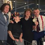 Consegna vetrofania a chef Donatella Mastrogiacomo e al direttore Samuele Di Lecce