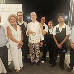 Chef e brigata di sala di Villa Meo
