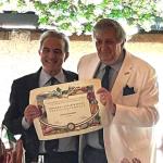 Consegna attestato venticinquennale Carmine Guadagno