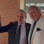 A sinistra nuovo Delegato Guadagno e a destra past Delegato Zorzet