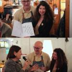 Il Patron Ambivero con Delegata Ciusa e CT Mandelli