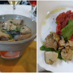 Cardoncelli; battuta di fassona con porcini