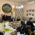 La presentazione della cena