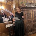 l'Accademica Paola Franco, relatrice della serata.