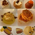 I piatti serviti a tavola