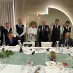 La premiazione della brigata di cucina e di sala con il Vice Presidente vicario D'Alessio