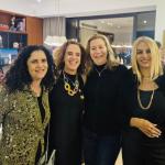 Le Accademiche Sabina Mayer e Sabrina Fadlun, Joelle Iwonlockii e la Delegata Cinzia Klein