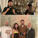 Tommaso Corti e Cristina Ciusa; Marco Caironi, Cristina Ciusa, Pietro Corti, Davide Vignotti