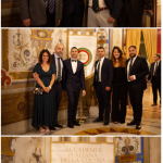 Delegato con relatori e Delegato di Albenga e del Ponente Ligure; Delegato e Accademici; Delegato e Segretario L. Gambardella