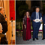 Accademico onorario Prefetto Franceschelli; Gambardella, Franceschelli, Macrì