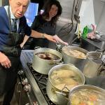 Preparazione del Gran Bollito Agostino Campari, Cristina Ciusa